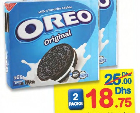 Oreo Original Cookies 44g 16pcs