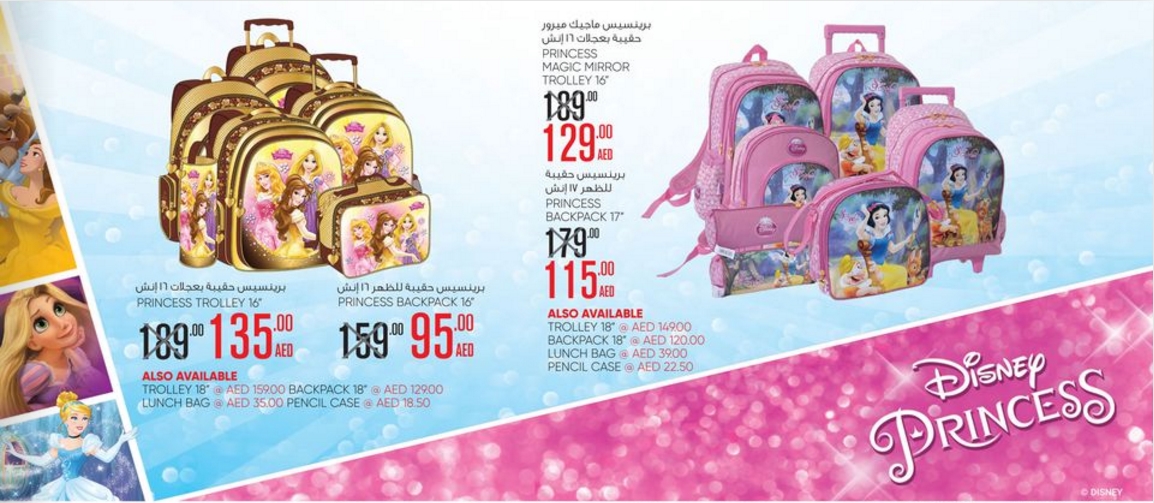 Disney Princess School Bags