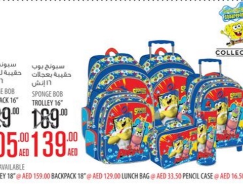 Spongebob School Bags