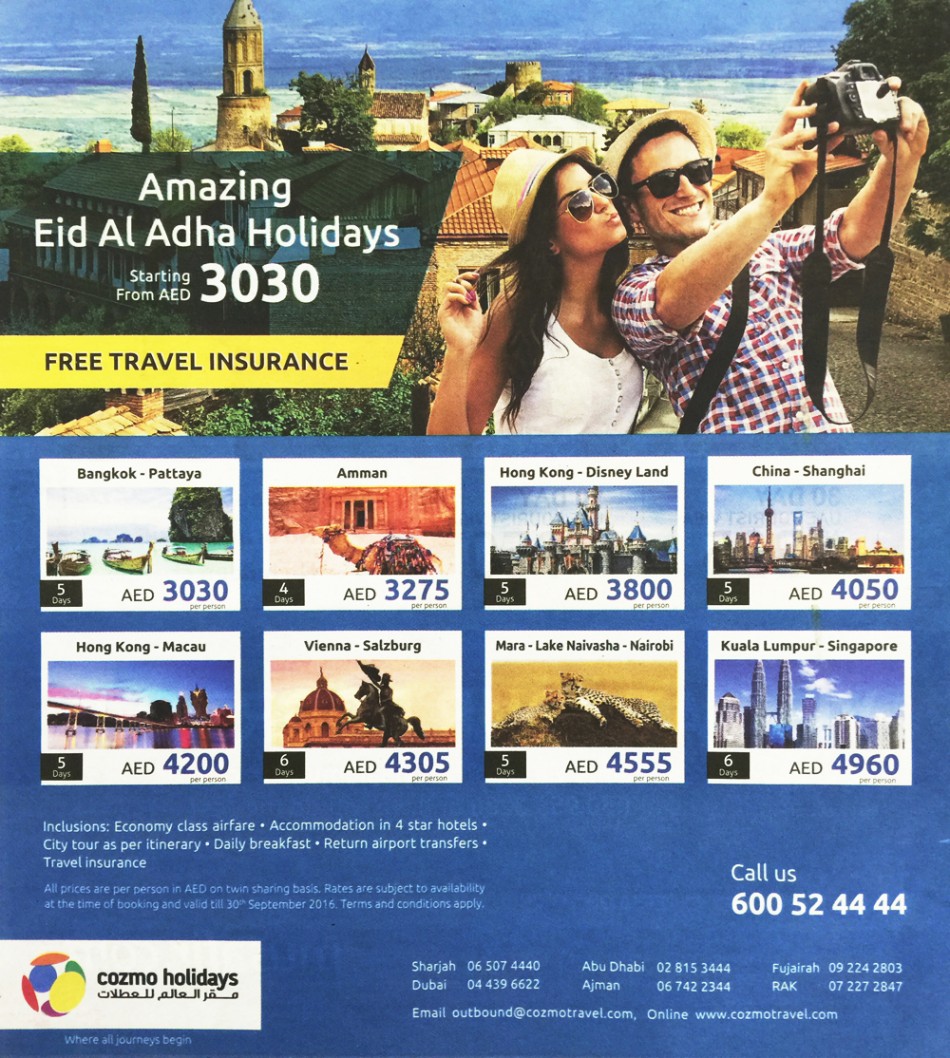 Amazing Eid Al Adha Holidays Tour