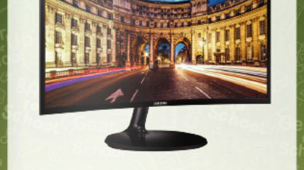 Samsung SM-LC24F390FHM Curved Led Monitor