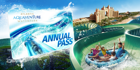 Aquaventure Waterpark Annual Pass from only AED 495