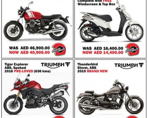 Duseja Moto's Fabulous Four Motorcycles Special Offer