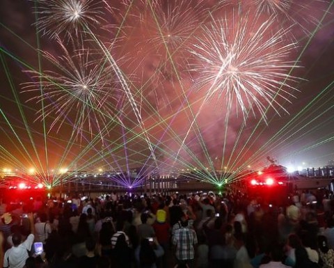 Eid Al Adha Fireworks Display