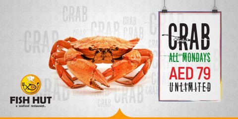 Fish Hut Unlimited Sea Food (Crabs) on Mondays