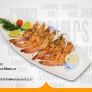 Fish Hut Unlimited Sea Food (Grilled Shrimps) on Sundays