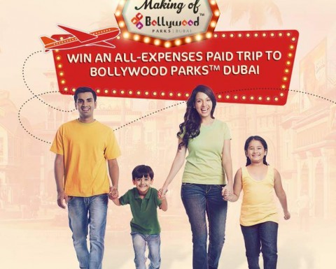 Free Trip to Bollywood Parks Dubai