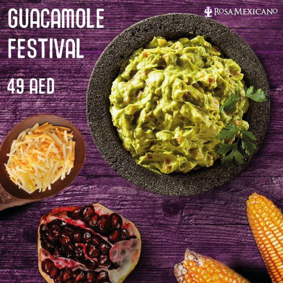Guacamole Festival at Rosa Mexicano