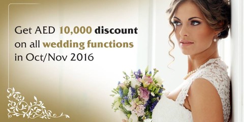 Ajman Palace Hotel Weddings Discount Offer