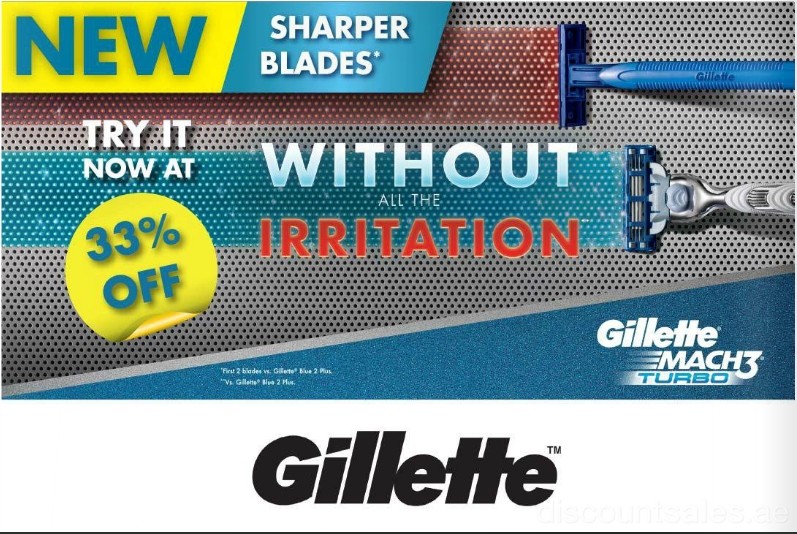 NEW Gillette Sharper Blades 30% OFF