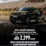 Anniversary Edition Jeep Grand Cherokee