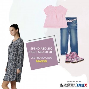 Max Fashion Shop Online Promo