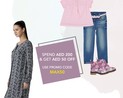 Max Fashion Shop Online Promo