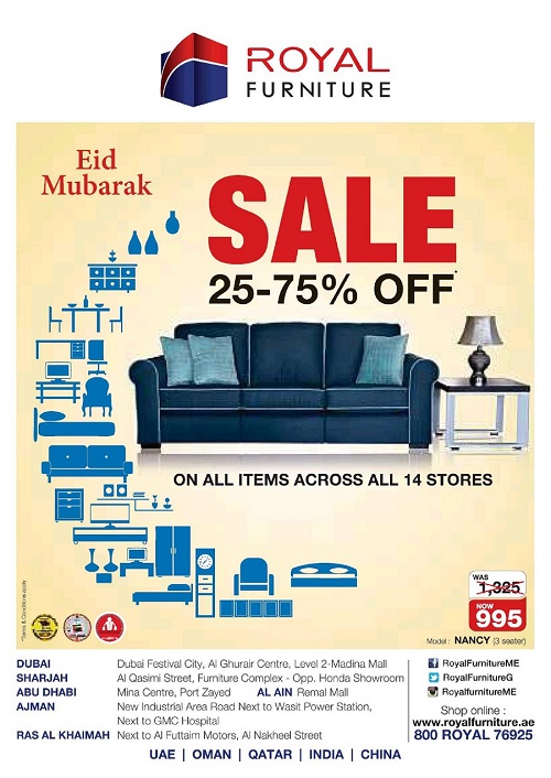 Royal Furniture Eid Sale