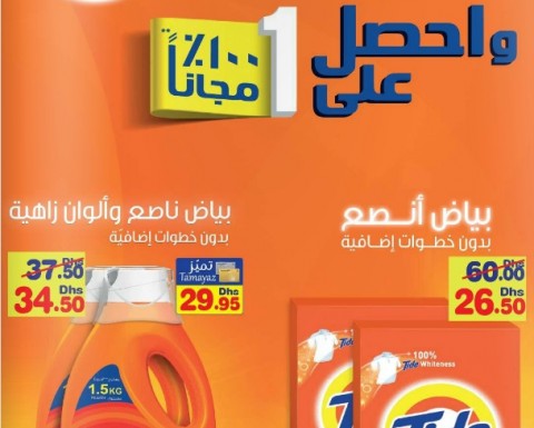 TIDE Detergent BUY 1 GET 1