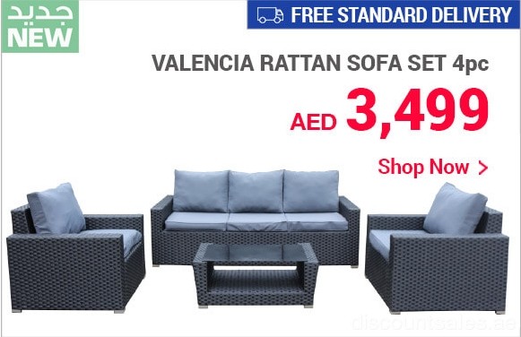 New Valencia Rattan Sofa Set