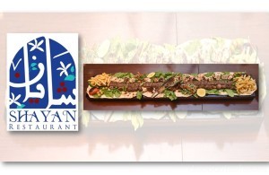 Shayan Restaurant Kebab promotion