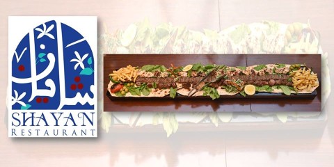 Shayan Restaurant Kebab promotion