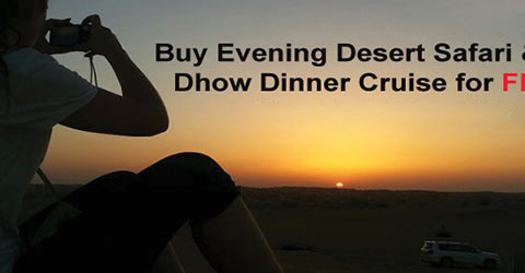 Desert Safari FREE Dhow Cruise Promo