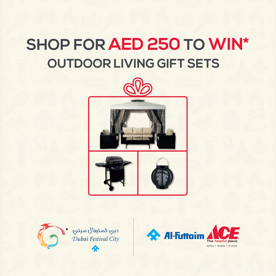 Ace Outdoor Living Gift Set Promo @ Dubai Festival City - DiscountSales