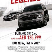 Durango SXT 3.6L Special Offer