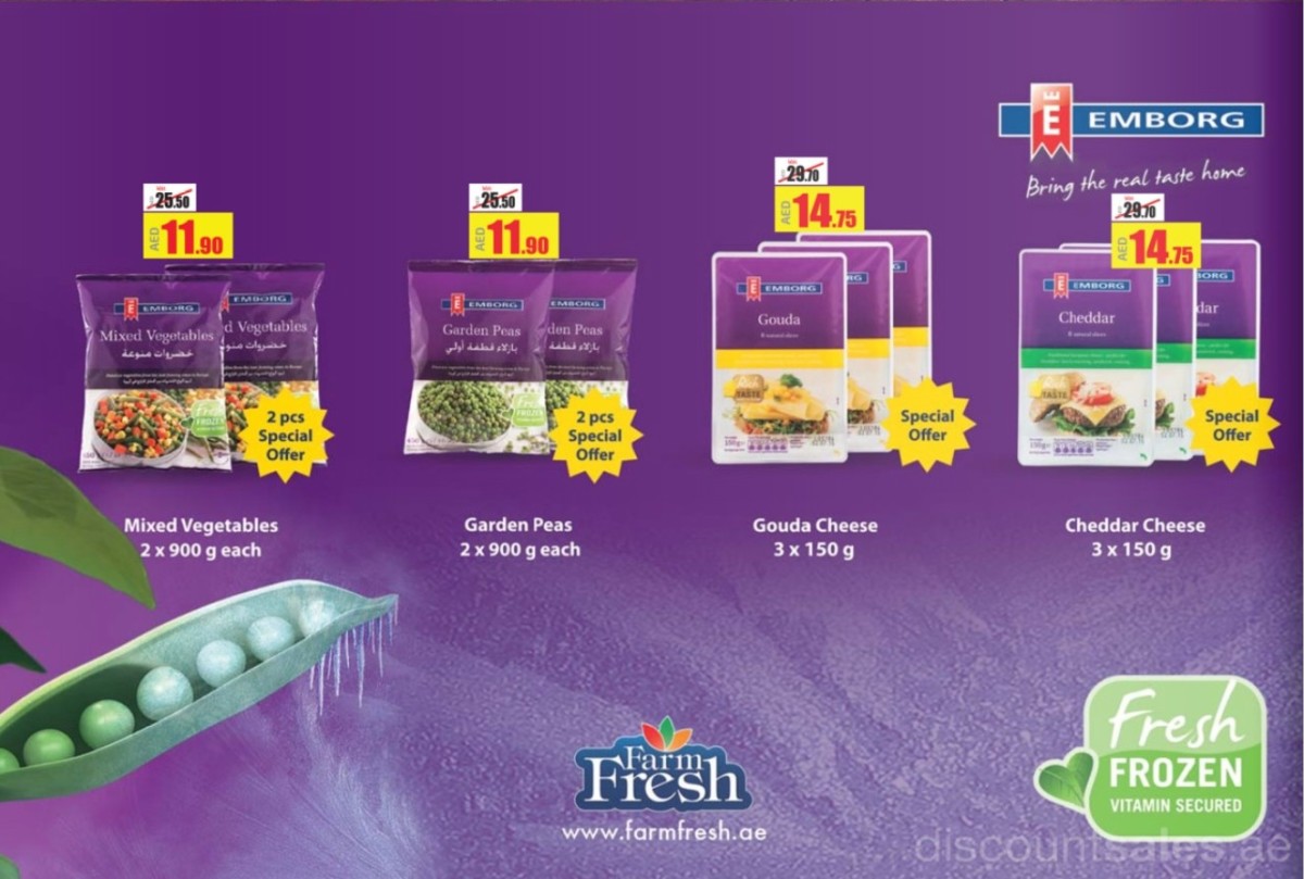 Farm Fresh Frozen Foods Special Offer