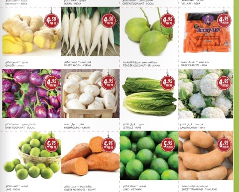 Fresh Fruits & Vegetables Special Offer