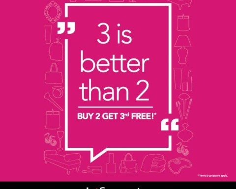 LifeStyle Buy 2 Get 1 FREE Promo