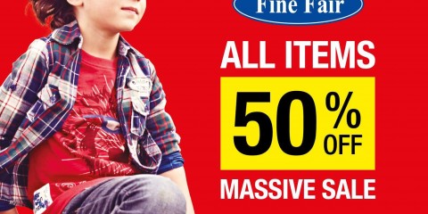 The Massive 50% Sale at Fine Fair Store