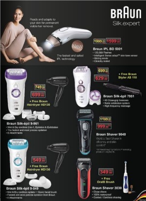 Braun Products Special Offer