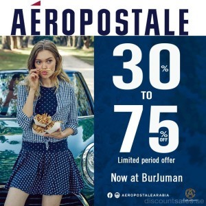 Aeropostale 30% up to 75% OFF