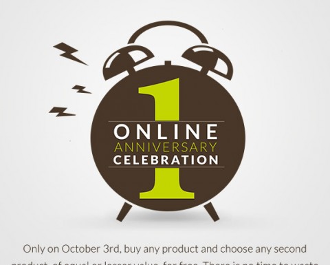 buy 1 get 1 free home centre online anniversary celebration