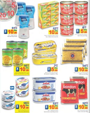 Dairy Products & Can goods starting AED 5