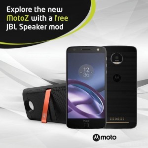 New MotoZ FREE JBL Speaker mod