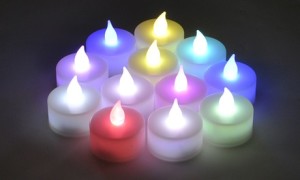 Flameless LED Tealight Candles