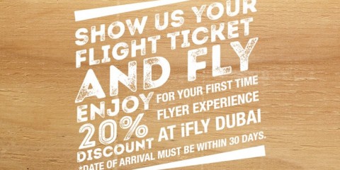iFly Dubai Special Promo