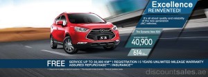 JAC Motors Special Offer