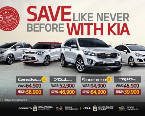 Kia Save Like Never Before Offers