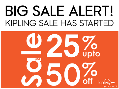 Kipling Part Sale Promo