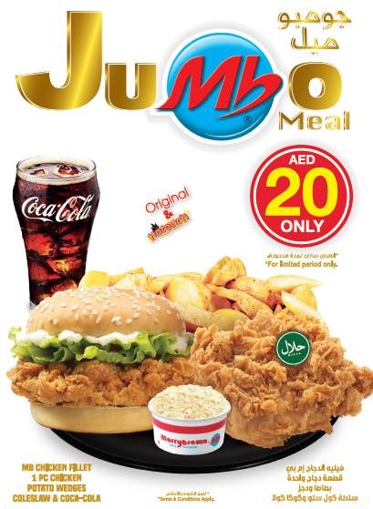 Marrybrown Jumbo Meal Promo