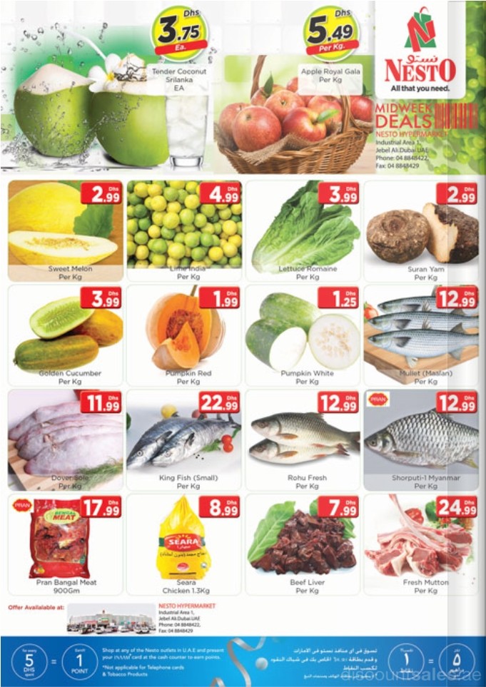 Nesto Midweek Deals Big Discounts