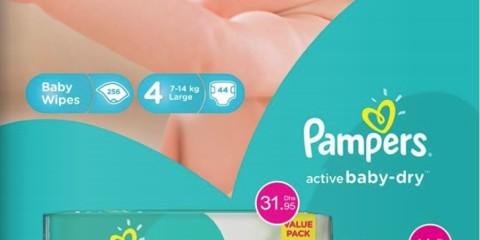 Pampers Active baby-dry 16% OFF