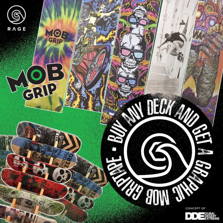 FREE Graphic MOB griptape Promo