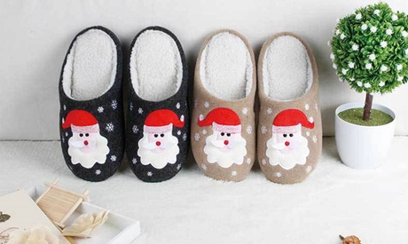 Santa Claus Christmas Slippers