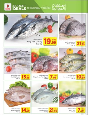 Fresh Seafoods Special Discounts