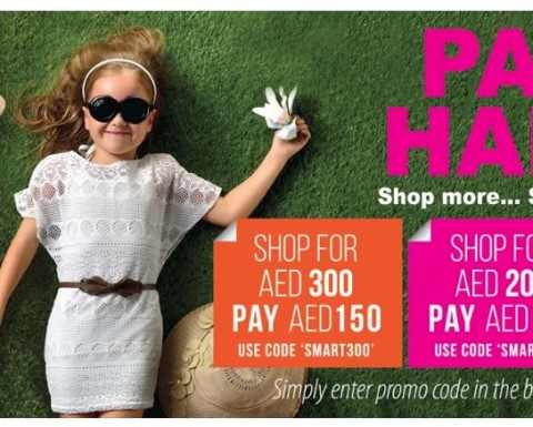 Smart Baby online Shop Pay Half Promo