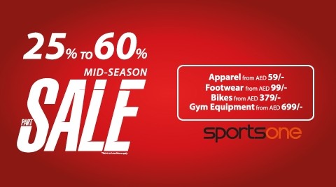 SportsOne Mid-Season Sale