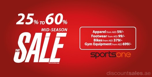 SportsOne Mid-Season Sale