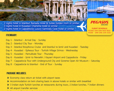 Amazing Turkey Package Tour