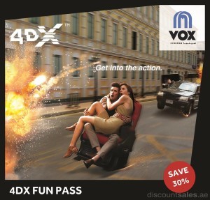 VOX Cinemas 4DX Fun Pass